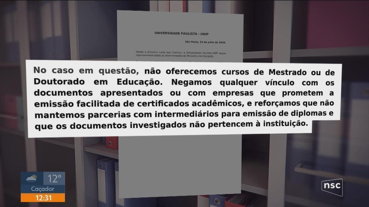 Servidoras Afastadas em Araranguá por Suspeita de Diplomas Falsos para Promoção na Carreira