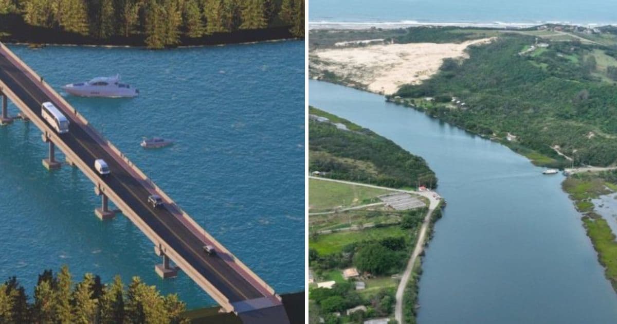 Quarta ponte sobre rio em SC vai criar rota para fugir da balsa